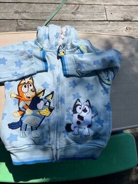 Bluey & Paw Patrol’s kids bundle Zip-Up Jackets with Character Lining & hoodies.